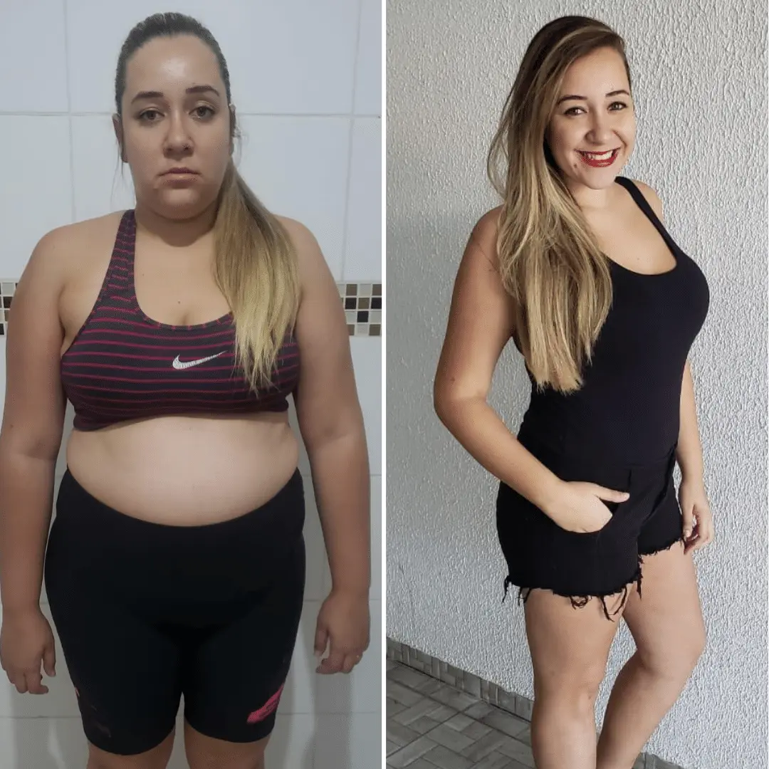 Fernanda — antes e depois com a Bloom